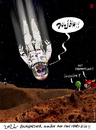 Cartoon: BAUMGARTNER 2 (small) by zenundsenf tagged felix,baumgartner,basejump,record,austria,östereich,14,oktober,2012,mars,red,bull,promotion,zenf,zensenf,zenundsenf,andi,walter,cartoon,illustration,caricature,karikatur