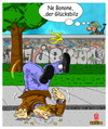 Cartoon: bonone (small) by zenundsenf tagged glück,unglück,berlin,wall,cold,war,mauer,nva,banane,banana,dirk,berrens,zenf,zensenf,zenundsenf,walter,andi