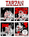 Cartoon: tarzan (small) by zenundsenf tagged tarzan,jennerwein,zenundsenf