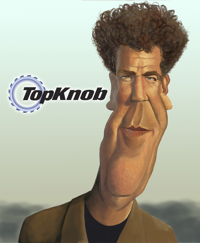 Cartoon: Jeremy Clarkson (medium) by Darrell tagged jeremy,clarkson,topgear