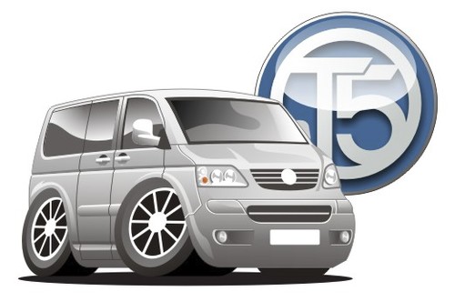 Cartoon: VW T5 (medium) by Darrell tagged vw