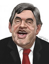 Cartoon: Gordon Brown (small) by Darrell tagged gordon,brown