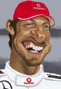 Cartoon: Jenson Button (small) by Darrell tagged f1,jenson