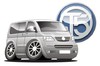 Cartoon: VW T5 (small) by Darrell tagged vw