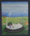 Cartoon: Snow Glass (small) by irene brandt tagged winter,summer,seasons