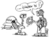 Cartoon: Icinden mi? (small) by mart tagged uzayli,köylü