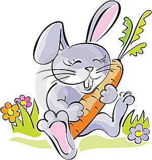 Cartoon: bunny and a carrott (medium) by GaGagraceIE tagged carrot,carrott,lol,cute,bunny