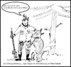 Cartoon: tierisch (small) by arno tagged jagd