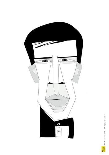 Cartoon: Andrei (medium) by Tacitudore tagged portraits,caricatures,tacitudore
