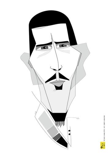 Cartoon: Vlad (medium) by Tacitudore tagged portraits,caricatures,tacitudore