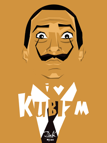 Cartoon: I love kubizm (medium) by Martynas Juchnevicius tagged cubism,dali,salvador,art,painter,people,artist,illustration,spanish,surealism