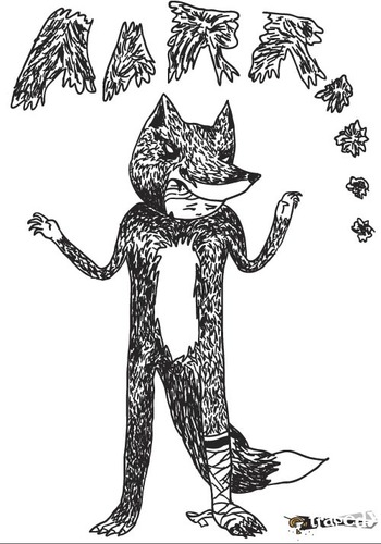 Cartoon: lonely wolf (medium) by tomandrug tagged wolf