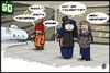 Cartoon: Selbstgespräche (small) by Herr Schreiber tagged tourette,headset,selbstgespräche