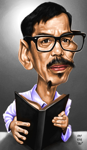 Cartoon: Isko Salvador (medium) by Rey Esla Teo tagged isko,salvador,brod,pete,caricature,digital,painting