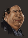 Cartoon: Danny DeVito Caricature (small) by Rey Esla Teo tagged caricature,digital,painting