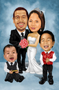 Cartoon: Hayag Family (small) by Rey Esla Teo tagged caricature,portrait,digital,painting