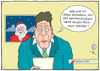 Cartoon: Merry Christmas... (small) by badham tagged hammel badham santa claus weihnachten weihnachtsmann christmas xmas rücktritt nachrichten news