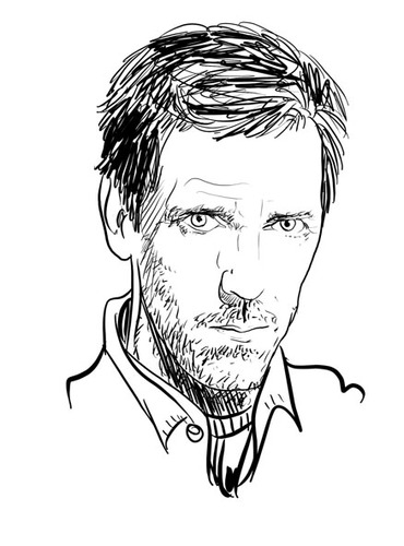 Cartoon: Dr. House (medium) by tejlor tagged hugh