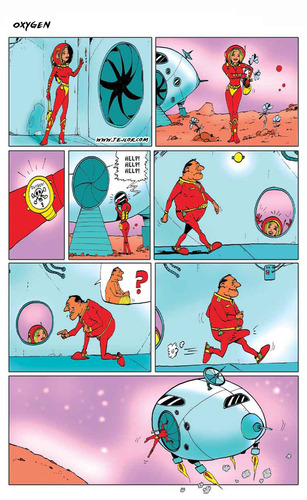 Cartoon: Oxygen (medium) by tejlor tagged space