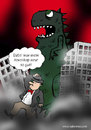 Cartoon: Horoskop (small) by Habomiro tagged habomiro,horoskop,godzilla