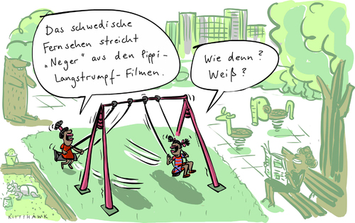 Fernsehen streicht Neger Fernsehen streicht Neger