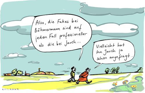 Cartoon: Jauch Fake (medium) by kittihawk tagged kittihawk,2015,günter,jauch,jan,böhmermann,yannis,varoufakis,stinkefinger,video,fake,satire,sendung,manipulation,professioneller,angefragt,frühling,landschaft,medien,kittihawk,2015,günter,jauch,jan,böhmermann,yannis,varoufakis,stinkefinger,video,fake,satire,sendung,manipulation,professioneller,angefragt,frühling,landschaft,medien