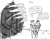 Cartoon: 110 (small) by kittihawk tagged fernsehen,tv,tatort