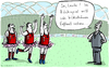 Cartoon: bildschöner Fußball (small) by kittihawk tagged kittihawk,2014,bayern,münchen,campions,league,hinspiel,verloren,real,madrid,pep,guardiola,training,bildschöner,fußball,schöner,spielen,rückspiel,trainieren,stadion,balletröckchen,tütü