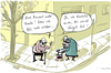 Cartoon: Rentenerhöhung (small) by kittihawk tagged kittihawk,2015,rente,erhöhung,mehr,prozent,alte,rentner,rentnerinnen,anpassung,sozialministerium,oma,opa,straße,bürgersteig,rollator,stock,greise,längst,tot,das,noch,erlebe,treffen,schwätzchen