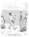 Cartoon: schamoffensive (small) by kittihawk tagged scham,charme