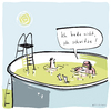 Cartoon: Schwitzen (small) by kittihawk tagged sommer,hitze