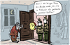 Cartoon: Stunde gestohlen (small) by kittihawk tagged zeitumstellung,winterzeit,kittihawk,2015