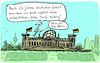 Cartoon: Volkstarif (small) by kittihawk tagged kittihawk,2014,tarifeinheit,gesetz,tarifautonomie,einheitlich,spartengewerkschaften,streikrecht,spd,andrea,nahles,deutsche,einheit,25,jahre,volks,tarif,vertrag,reichstag,bundestag