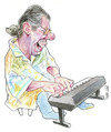 Cartoon: Chick Corea (small) by Ricardo Soares tagged jazz,music