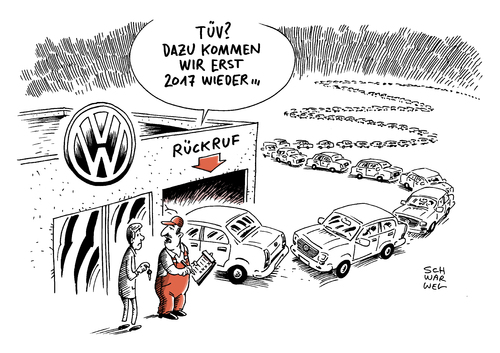 Abgas-Skandal und VW Rückruf Abgas-Skandal und VW Rückruf