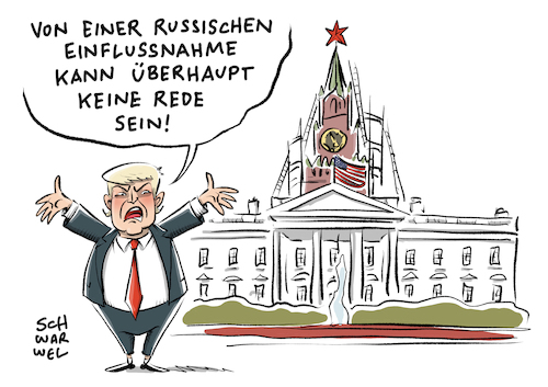 Cartoon: Absprache Trump Russland (medium) by Schwarwel tagged comedy,geheimdienst,fbi,ausschuss,ansprache,trump,team,us,usa,amerika,president,präsident,russland,weißes,haus,kreml,karikatur,schwarwel,comedy,geheimdienst,fbi,ausschuss,ansprache,trump,team,us,usa,amerika,president,präsident,russland,weißes,haus,kreml,karikatur,schwarwel