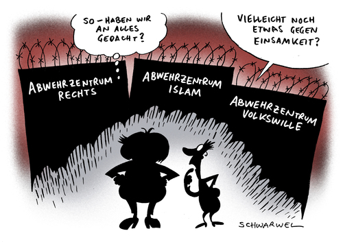 Abwehrzentrum rechts Abwehrzentrum rechts