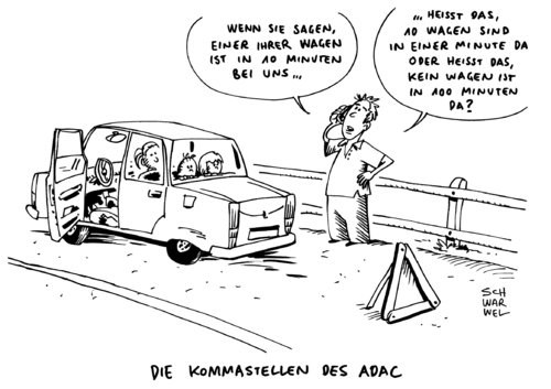 Cartoon: ADAC Vertrauensverlust (medium) by Schwarwel tagged verkehr,autofahrer,abschleppdienst,mitgliedschaft,club,bezahlung,kfz,zahlenmanipulation,vertrauen,vertrauensverlust,adac,zahlen,kommastellen,schwarwel,karikatur,geld,auto,autopreis,manipulation,adac,vertrauensverlust,vertrauen,zahlenmanipulation,manipulation,autopreis,auto,geld,karikatur,schwarwel,kommastellen,zahlen,bezahlung,club,mitgliedschaft,abschleppdienst,autofahrer,verkehr,kfz