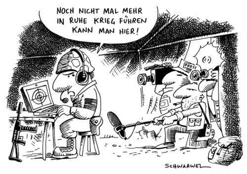 Cartoon: Afghanistan-Kriegsprotokolle (medium) by Schwarwel tagged afghanistan,krieg,kriegsprotokolle,regierung,bundeswehr,einsatz,protokoll,abzug,karikatur,schwarwel