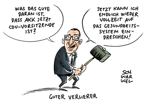 AKK und Jens Spahn AKK und Jens Spahn