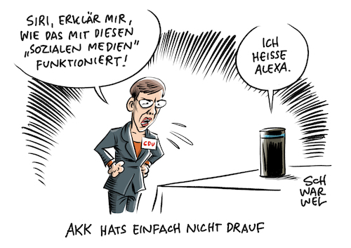 AKK vertwittert sich AKK vertwittert sich