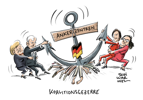 Ankerzentren CDU SPD