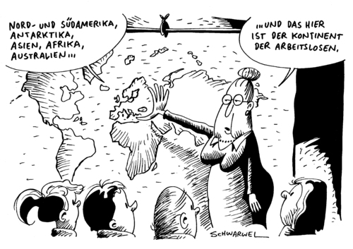 Cartoon: Arbeitslosigkeit Europa (medium) by Schwarwel tagged arbeitslosigkeit,arbeit,job,sozial,geld,gelhalt,lohn,eu,europa,schule,lernen,kontinent,geografie,bildung,usa,amerika,antarktika,afrika,asien,australien,karikatur,schwarwel,arbeitslosigkeit,arbeit,job,sozial,geld,gelhalt,lohn,eu,europa,schule,lernen,kontinent,geografie,bildung,usa,amerika,antarktika,afrika,asien,australien,karikatur,schwarwel