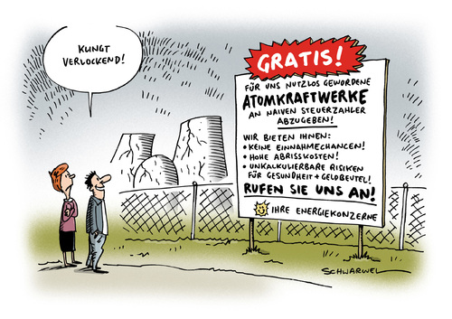 Atomkraftwerke Energiekonzerne