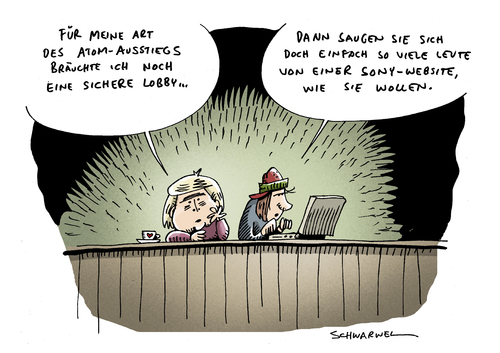 Atomlobby und Sony-Datenklau Atomlobby und Sony-Datenklau