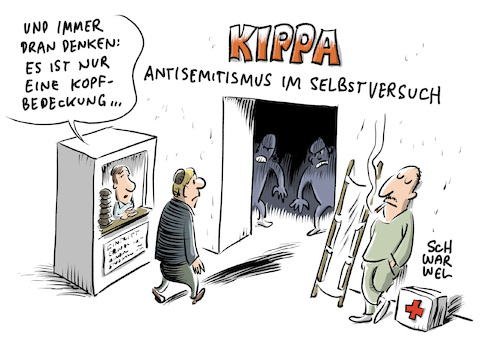 Attacke gegen Mann mit Kippa Attacke gegen Mann mit Kippa