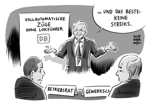 Bahn ohne Lokführer Bahn ohne Lokführer