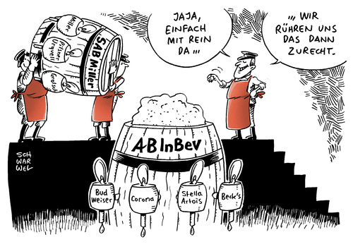 Bier-Fusion bahnt sich an Bier-Fusion bahnt sich an