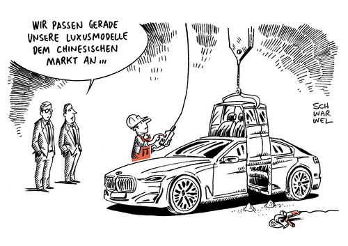 BMW Luxuswagen Absatzkrise BMW Luxuswagen Absatzkrise