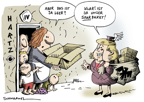 Bundesregierung und Sparpaket Bundesregierung und Sparpaket